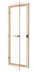 Дверь 730 - 4SСP, 690mm x 1890mm Прозрачная с порогом