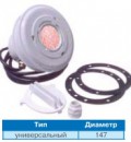 Подводный светильник светодиодный из ABS-пластика  1,5Вт универсал.,с закл.,кабель 2,5м/TLFP-Led18V