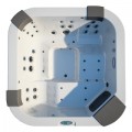 Гидромассажный спа бассейн Jacuzzi Santorini Pro 43 форсунки 5 мест 230 х 215 х 90 см Посветка или теплообменник